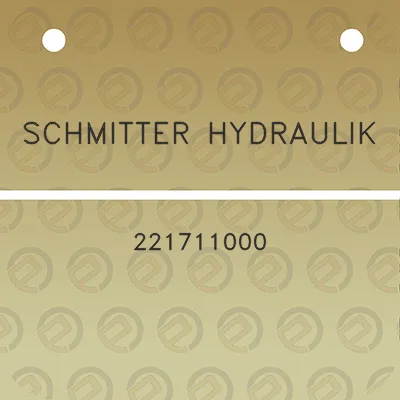 schmitter-hydraulik-221711000