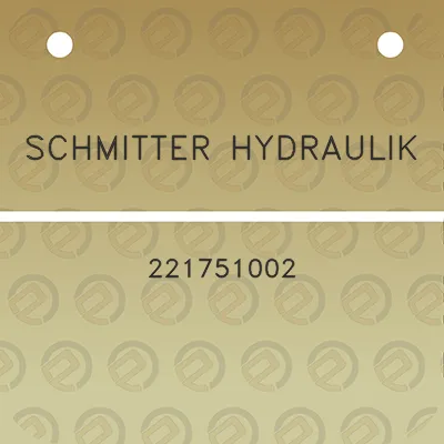 schmitter-hydraulik-221751002