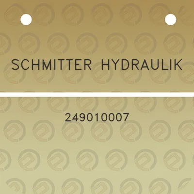 schmitter-hydraulik-249010007