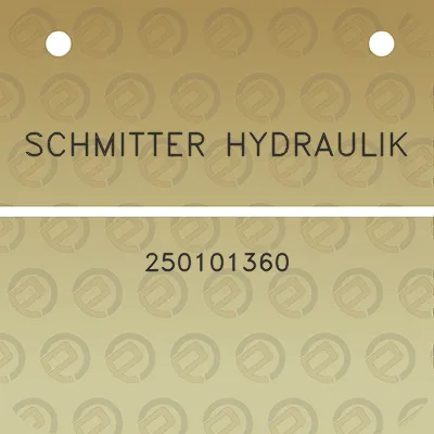 schmitter-hydraulik-250101360