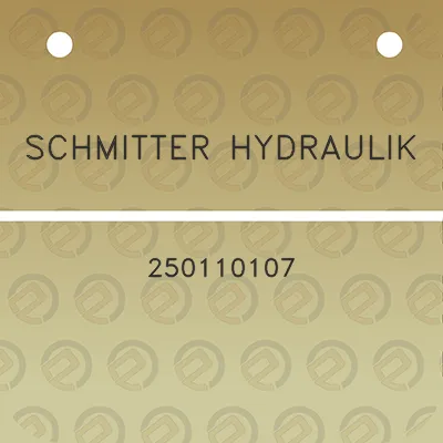 schmitter-hydraulik-250110107