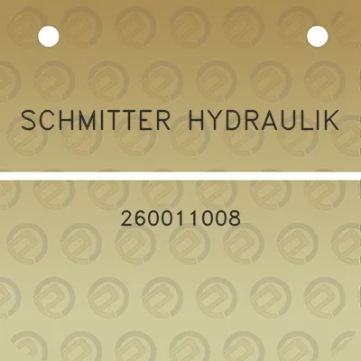 schmitter-hydraulik-260011008