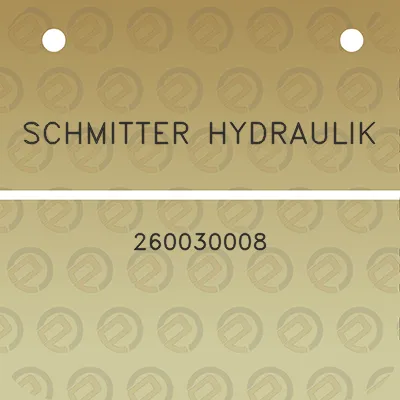 schmitter-hydraulik-260030008