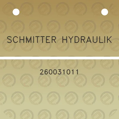 schmitter-hydraulik-260031011