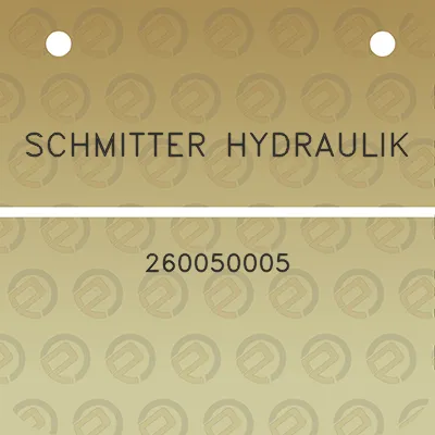 schmitter-hydraulik-260050005