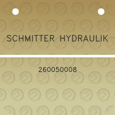 schmitter-hydraulik-260050008