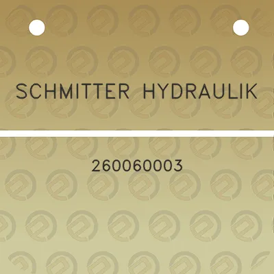 schmitter-hydraulik-260060003