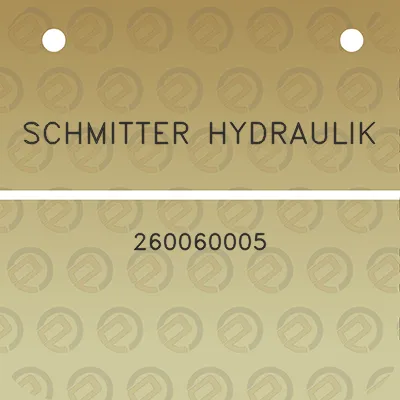 schmitter-hydraulik-260060005