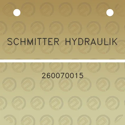 schmitter-hydraulik-260070015