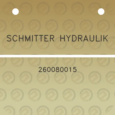 schmitter-hydraulik-260080015