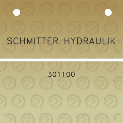 schmitter-hydraulik-301100