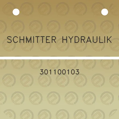 schmitter-hydraulik-301100103