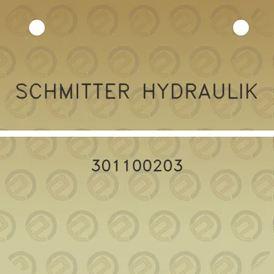 schmitter-hydraulik-301100203