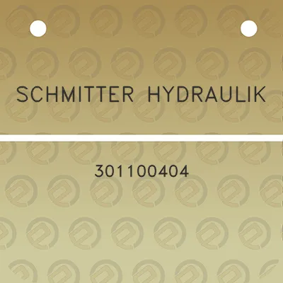 schmitter-hydraulik-301100404