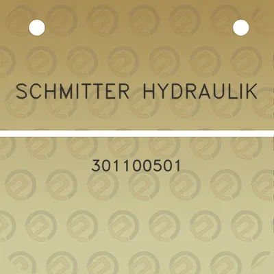 schmitter-hydraulik-301100501