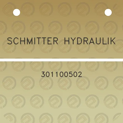 schmitter-hydraulik-301100502