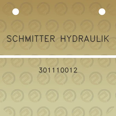 schmitter-hydraulik-301110012