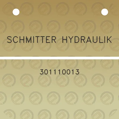 schmitter-hydraulik-301110013