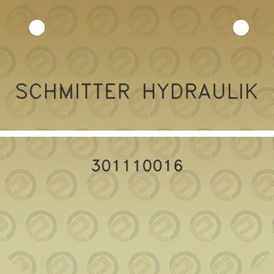 schmitter-hydraulik-301110016