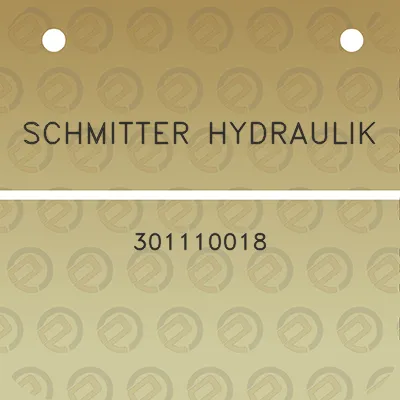 schmitter-hydraulik-301110018
