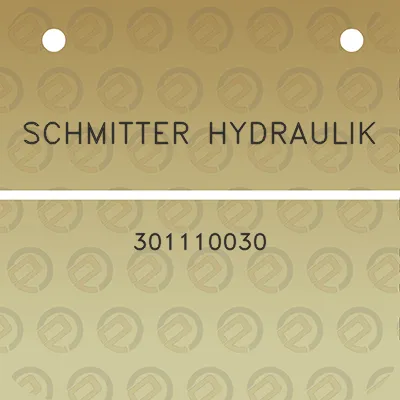 schmitter-hydraulik-301110030