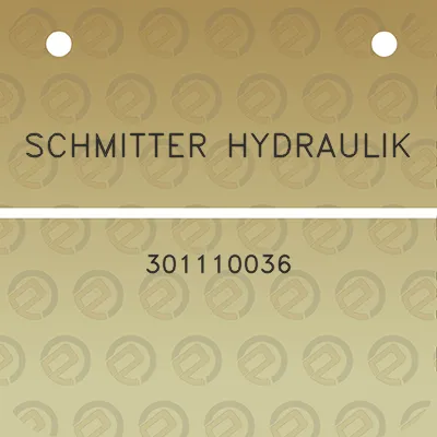 schmitter-hydraulik-301110036