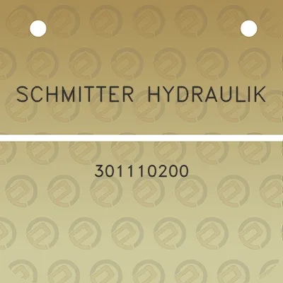 schmitter-hydraulik-301110200