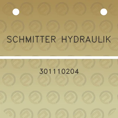 schmitter-hydraulik-301110204