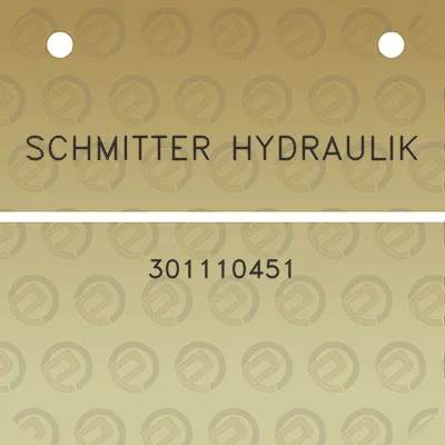 schmitter-hydraulik-301110451