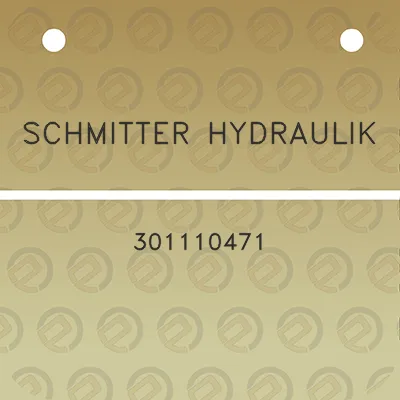 schmitter-hydraulik-301110471