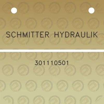 schmitter-hydraulik-301110501