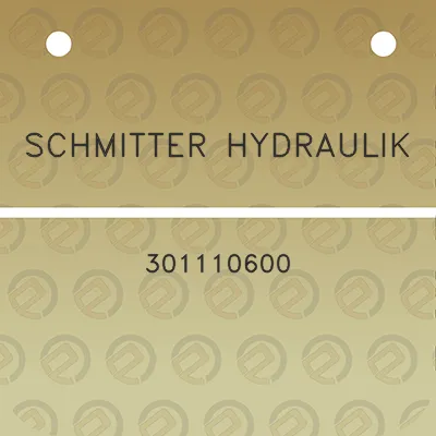 schmitter-hydraulik-301110600