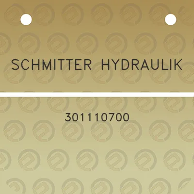 schmitter-hydraulik-301110700