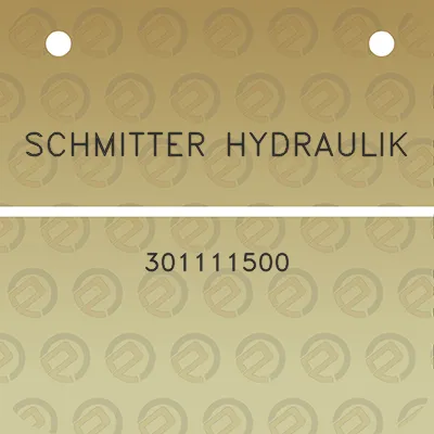 schmitter-hydraulik-301111500