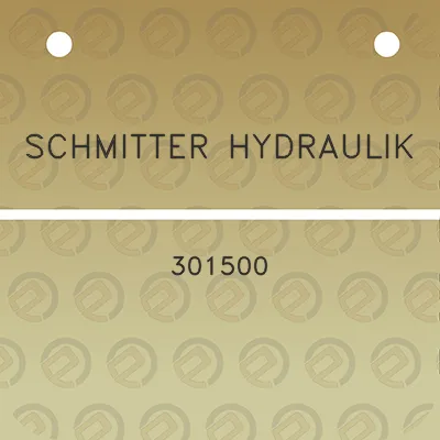 schmitter-hydraulik-301500