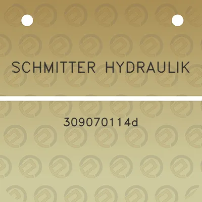 schmitter-hydraulik-309070114d