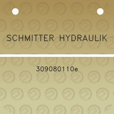 schmitter-hydraulik-309080110e