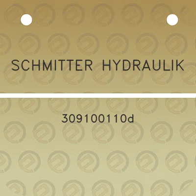 schmitter-hydraulik-309100110d