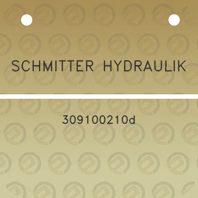 schmitter-hydraulik-309100210d