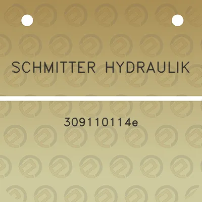 schmitter-hydraulik-309110114e