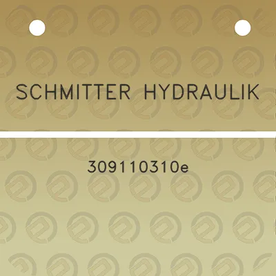 schmitter-hydraulik-309110310e