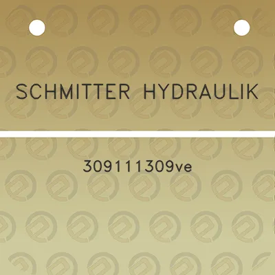 schmitter-hydraulik-309111309ve