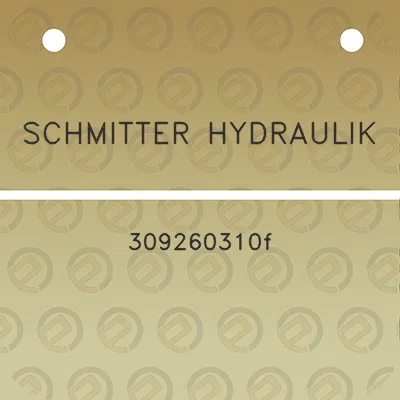 schmitter-hydraulik-309260310f