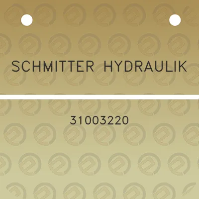 schmitter-hydraulik-31003220