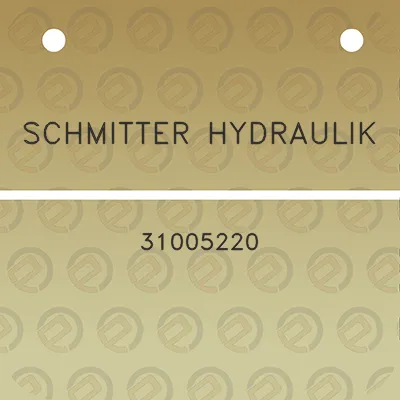 schmitter-hydraulik-31005220