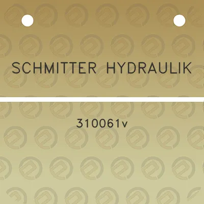 schmitter-hydraulik-310061v