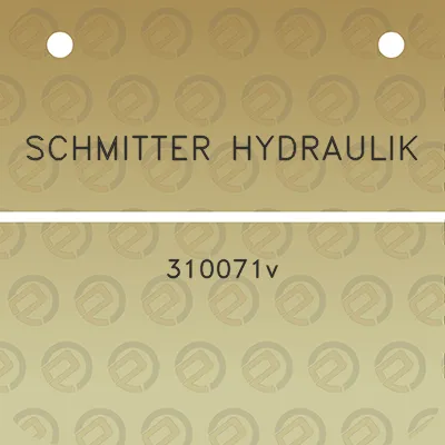 schmitter-hydraulik-310071v