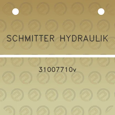 schmitter-hydraulik-31007710v