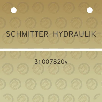 schmitter-hydraulik-31007820v