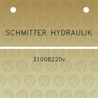 schmitter-hydraulik-31008220v